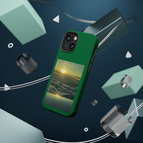 Green Sunset MagSafe Tough Cases