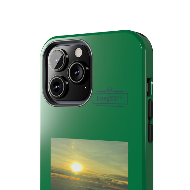 Green Sunset IPhone Cases, Case-Mate