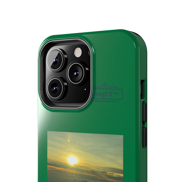 Green Sunset IPhone Cases, Case-Mate