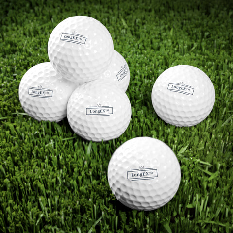 LongEX™ Golf Balls, 6pcs