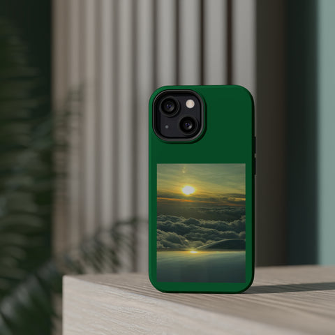 Green Sunset MagSafe Tough Cases