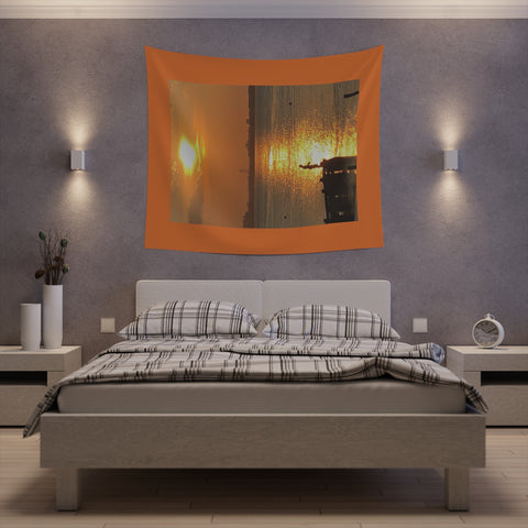 Fisherman Printed Wall Tapestry