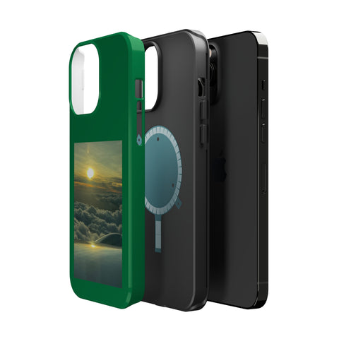 Green Sunset MagSafe Tough Cases