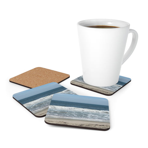 Ocean Corkwood Coaster Set